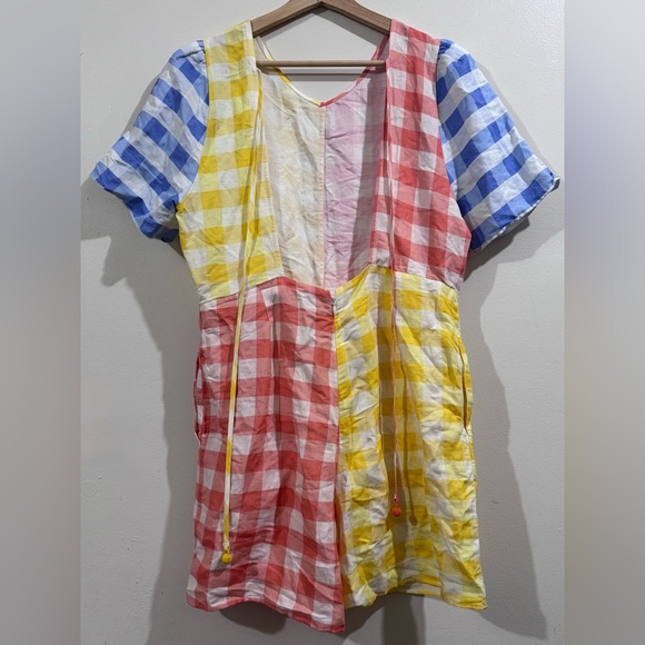 FARM Rio Multicolor Checkered Dress - Picture 5 of 7